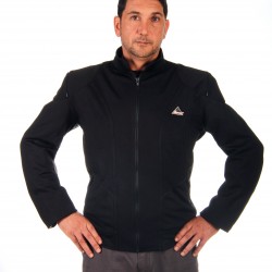 "Optimal" mesh  motorcycle jacket black containing Aramid  