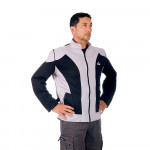 "Optimal" mesh motorcycle jacket containing Aramid  + Dry Fit grey & black