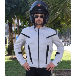 "Optimal 2" mesh grey black  motorcycle  jacket Aramid  + Dry fit