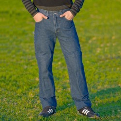 Horseback  riding   bike Jeans reinforced with Aramid blue