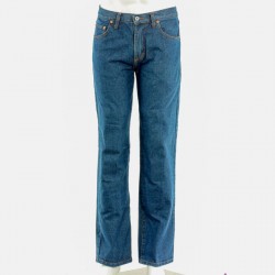 Big Size rding jeans with protective lining blue