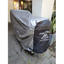 UV Motorcycle Cover Silver