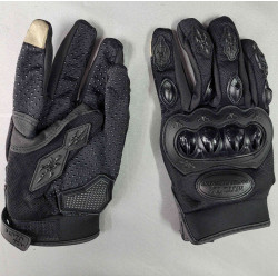 summer riding  gloves black 