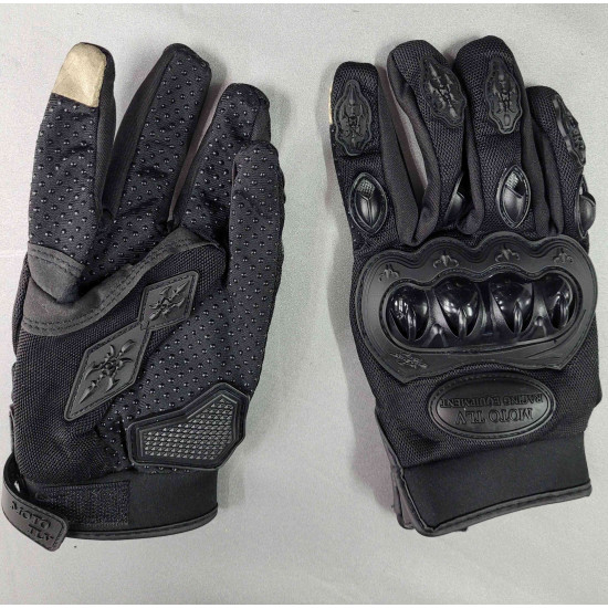 summer riding  gloves black 