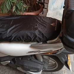 Seat cover  UV coated black