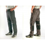 Motorcycle cargo riding pants olive grey