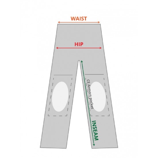 Adjustable CE knee protectors-pair 