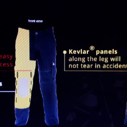 custom tailored motorcycle  bike jeans with added protection 