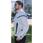 "Optimal 2" mesh grey black  motorcycle  jacket Aramid  + Dry fit