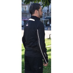 Optimal 2 black mesh motorcycle  jacket with Dry Fit &Aramid reinforced 