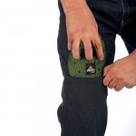 Motorcycle bike jeans Aramid reinforced black
